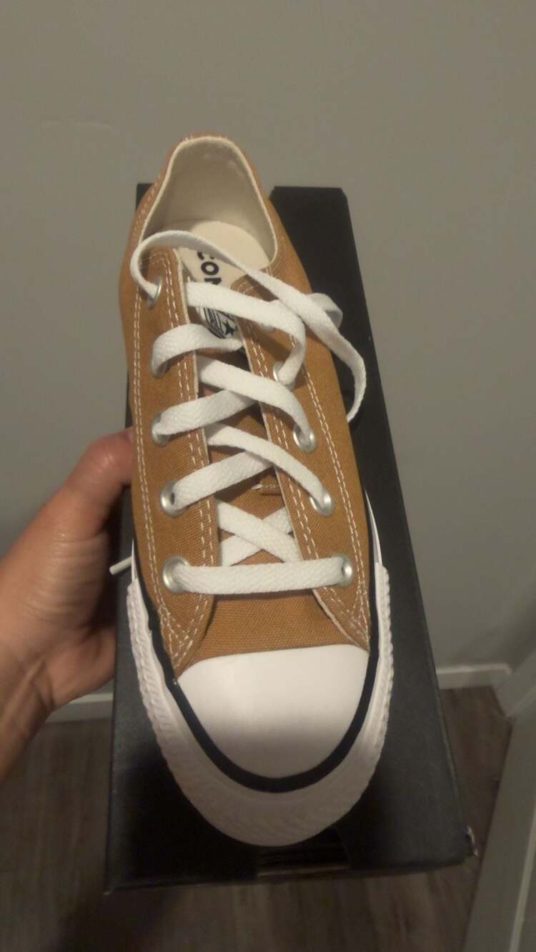 NEW Converse Chuck Taylor All Star Lo Sneaker Burnt Honey Low